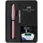 Preview: Faber-castell geschenkset essentio m 149626 rosé, mit tintenfass - Faber-castell-149626-4005401496267