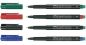 Preview: FABER-CASTELL OHP MULTIMARK F 151304 4-farbig ass. permanent