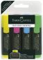 Preview: FABER-CASTELL Textmarker Textliner 48 154804 4-farbig ass.