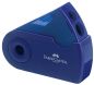 Preview: FABER-CASTELL Doppelspitzdose SLEEVE 182701 rot/blau