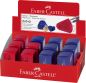 Preview: FABER-CASTELL Doppelspitzdose SLEEVE 182701 rot/blau