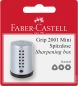 Preview: FABER-CASTELL Grip 2001 Mini Spitzdose 183787 silber