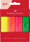 Preview: FABER-CASTELL Textmarker TL 46 Superfluor 254604 4 Farben