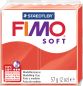 Preview: FIMO Knete Soft 57g 8020-24 rot