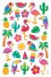 Preview: FOLIA Bubble-Sticker 14x21cm 19501 Tropical