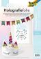 Preview: FOLIA Holographische Folie 23x33cm 347 selbstklebend