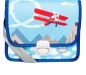 Preview: FUNKI Kindergarten-Tasche Airplane 6020.025 hellblau 265x200x700mm