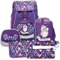 Preview: FUNKI Flexi-Bag Set Hippie Owl 6040.608 flieder 5-teilig