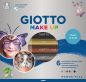 Preview: GIOTTO Schminkstifte Make-Up F474300 Metallic Pencil 6 Stück