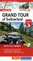 Preview: HALLWAG Touring Map Strassenkarte 382830832 K&F Grand Tour of CH