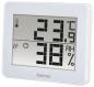 Preview: HAMA Thermo-/Hygrometer 186360 TH-130 weiss