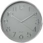 Preview: HAMA Wanduhr 186390 Elegance silber/grau