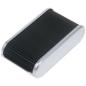 Preview: Helit visitenkarten-box h6220499 schwarz/silber 67x136x240mm - Helit-h6220499-4012086021165-02.jpg
