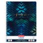 Preview: HERLITZ Spiralblock A4, 70 g/m2 50044153 New Batik Fearless kariert 5mm