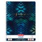 Preview: HERLITZ Spiralblock A4, 70 g/m2 50044160 New Batik Fearless liniert 9mm