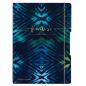 Preview: HERLITZ Notizheft A4, 80 g/m2 50044368 New Batik Fearless kar./lin.