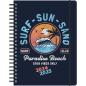 Preview: HERLITZ Schüleragenda Surf&Sun 24/25 7191270 1W/2S, FSC 15.5x19.9cm