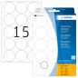 Preview: HERMA Verschlussetiketten 32mm 2277 transparent 240 St./16 Blatt