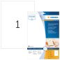 Preview: HERMA Folienetiketten 210x297mm 8964 transparent 10 St./10 Blatt