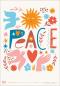 Preview: HEYE Bildkalender 2025 23427+25 Peace 37x53.5cm