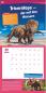 Preview: HEYE Bildkalender 2025 23502+25 Dinosaurier 29.5x30cm