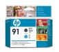 Preview: HP Druckkopf 91 schwarz matt/cyan C9460A DesignJet Z6100