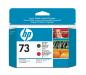 Preview: HP Druckkopf 73 matte black/red CD949A DesignJet Z3200