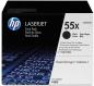 Preview: HP Toner-Modul 55X schwarz CE255XD LaserJet P3015 2 Stück