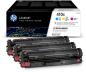 Preview: HP Toner Tri-Pack 410X CMY CF252XM CLJ Pro M452 5000 S.