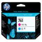 Preview: HP Druckkopf 761 magenta/cyan CH646A DesignJet T7100