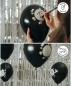 Preview: I AM CREATIVE Ballons DIY Beschriften 27cm 1000-1069 schwarz 6 Stück