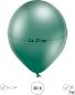 Preview: I AM CREATIVE Ballons Glossy 27cm 6010.82 grün 20 Stück