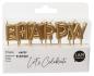 Preview: I AM CREATIVE Kerzen, Happy Birthday 6010.906 gold