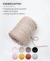 Preview: I AM CREATIVE Macrame Rope 6203.03 beigee 2mm, 500g