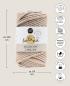 Preview: I AM CREATIVE Macrame Rope 6205.03 beige 5mm, 330g