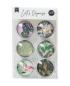 Preview: I AM CREATIVE Magnet Natur Let`s Organize MAA4035.61 Glas, 3x1cm 6 Stück