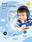 Preview: ICLEVER Headphone Kids BT LED C03-1702N-10 74/85/94 dB, 55h black