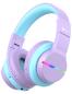 Preview: ICLEVER Headphone Kids BT LED C03-1702N-11 74/85/94 dB, 55h purple