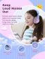 Preview: ICLEVER Headphones Kids BT LED C03-1702N-24 74/85/94 dB, 55h Gradient Pink