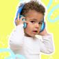 Preview: ICLEVER Headphone Kids BT & Cable LED C10-2083N-01 74/85/94 dB, 43h blue