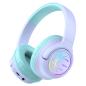 Preview: ICLEVER Headphone Kids BT & Cable LED C10-2083N-02 74/85/94 dB, 43h purple