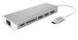 Preview: ICY BOX USB Type-C Notebook IB-DK4034-CP Dockingstation silver/white