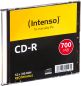 Preview: INTENSO CD-R Slim 80MIN/700MB 1001622 52X 10 Pcs