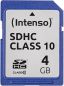 Preview: INTENSO SDHC Card Class 10 4GB 3411450