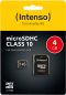 Preview: INTENSO micro SDHC Card Class 10 4GB 3413450