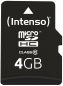 Preview: INTENSO micro SDHC Card Class 10 4GB 3413450