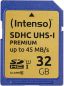 Preview: INTENSO SDHC Card PREMIUM 32GB 3421480 UHS-I