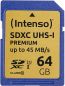 Preview: INTENSO SDXC Card PREMIUM 64GB 3421490 UHS-I