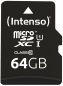 Preview: INTENSO Micro SDXC Card PREMIUM 64GB 3423490 with adapter, UHS-I