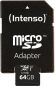 Preview: INTENSO Micro SDXC Card PREMIUM 64GB 3423490 with adapter, UHS-I